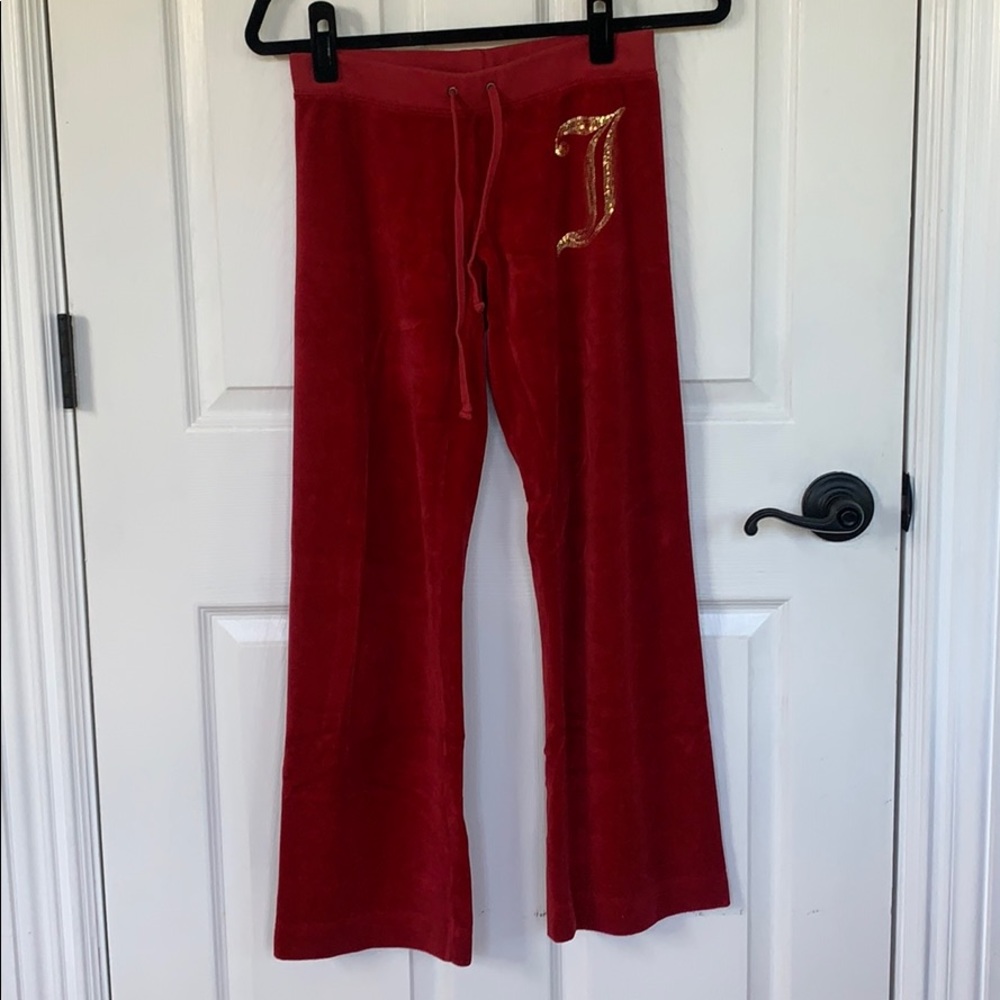 Juicy Couture Petite Velour Track Pants